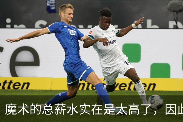 魔术的总薪水实在是太高了，因此他们无法与后场新星立刻续约？